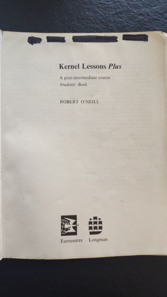 Kernel Lessons Plus Students book