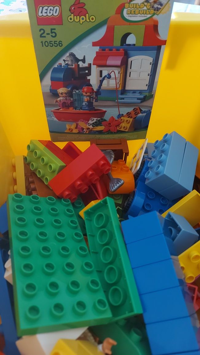 Caixa de legos duplo 2-5 anos