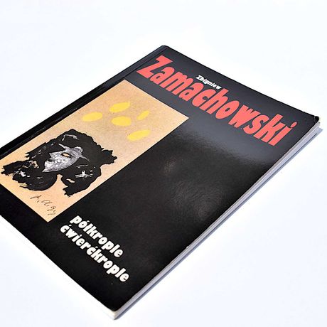 PÓŁKROPLE ĆWIERĆKROPLE (z autografem) - Zbigniew Zamachowski - poezja