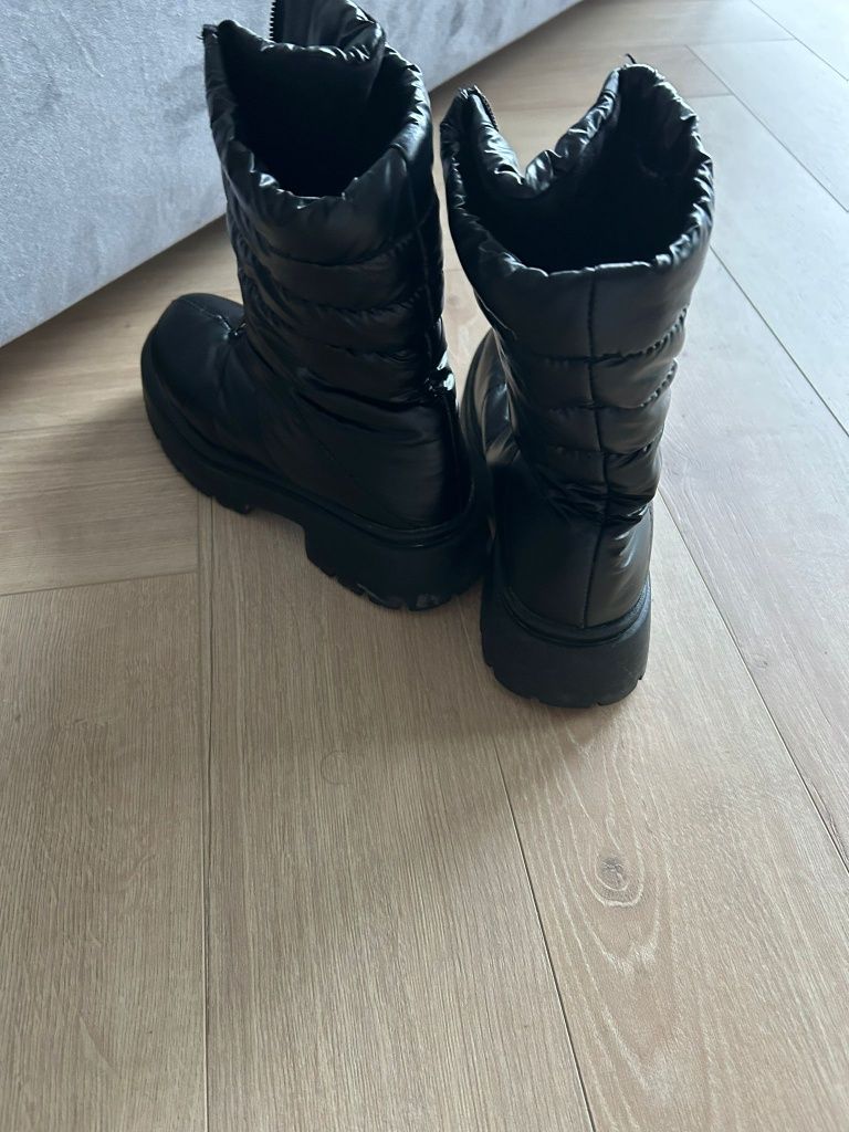 Śniegowce pikowane kozaki rozm.36