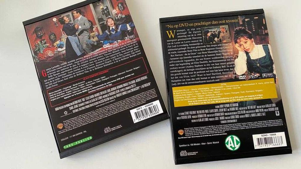 DVD Clássico My Fair Lady - 1964 - Audrey Hepburn