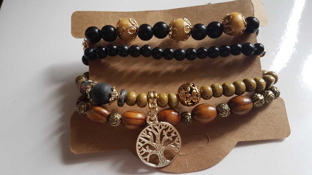 bransoletka boho styl , drzewko szczęścia