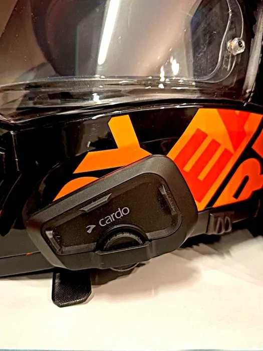 Interkom Cardo FREECOM 2X Single +Kask  BREAKER EVO 2023 roz. S Zestaw
