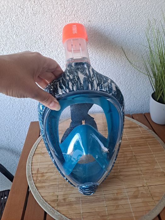 Maska pełnotwarzowa do snorkelingu Subea