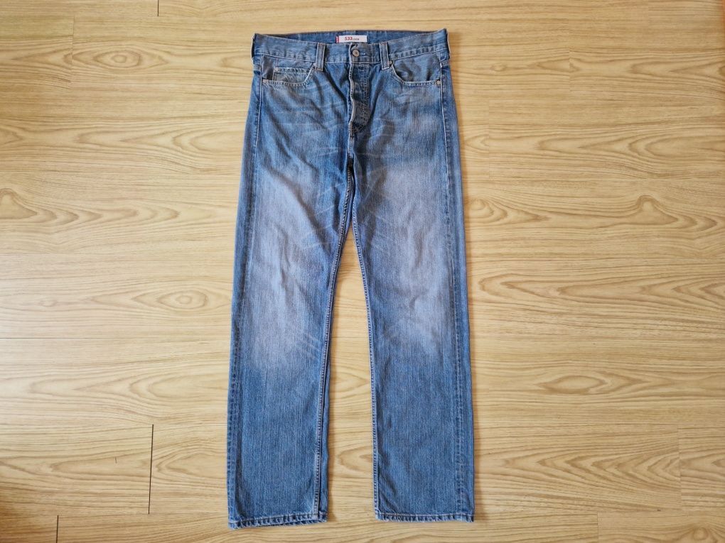 Джинси чоловічі Levi's 533 W34 L34  (Levis/Левайс) Original