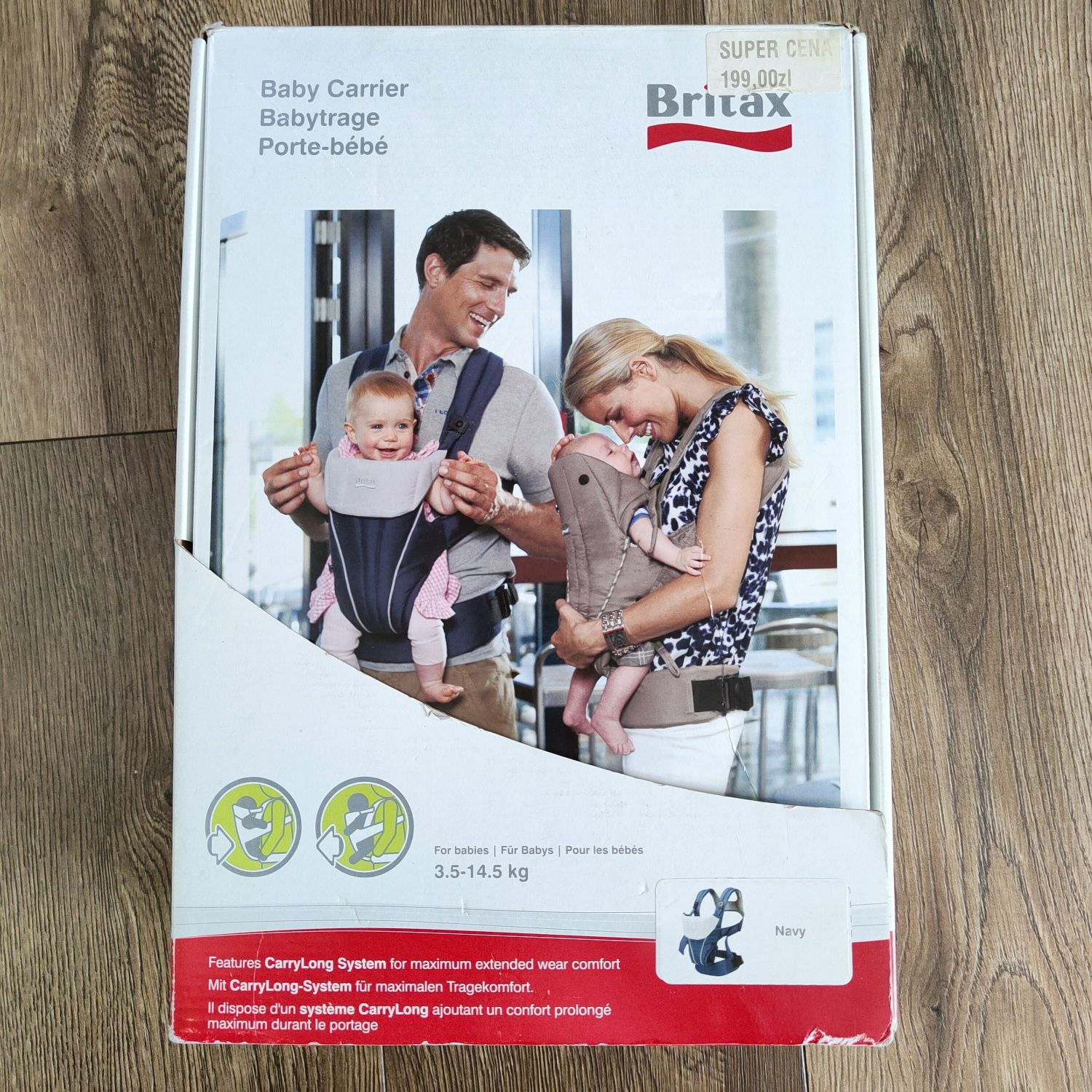 Nosidełko ergonomiczne Britax