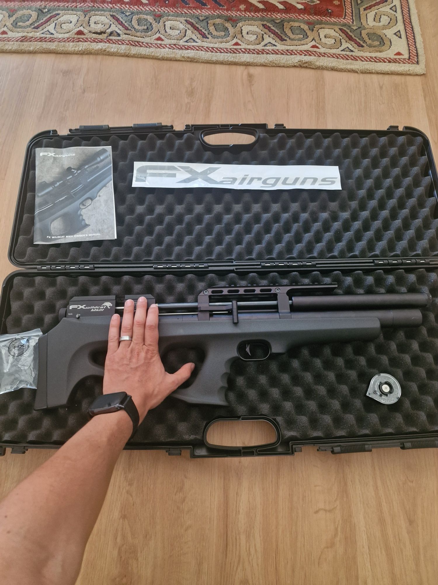 FX Wildcat III Compact - Carabina pressao de ar PCP