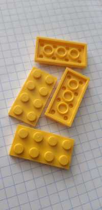 Lego 3020 Płytka 2x4 Żółta 10 szt. Nowe