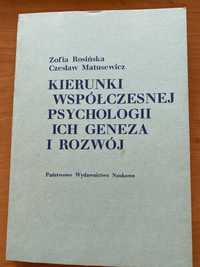 Kierunki współczesnej psychologii ich geneza i rozwój