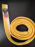 Cinturão de Branco e Amarelo de Artes Marciais