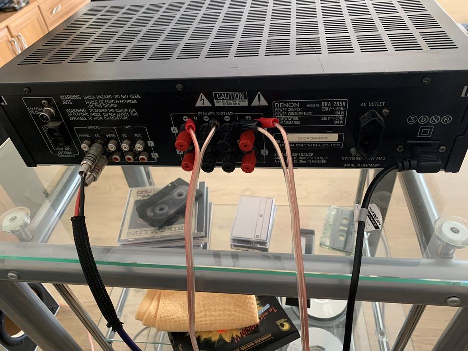 Denon dra-265 amplituner stereo sprawny