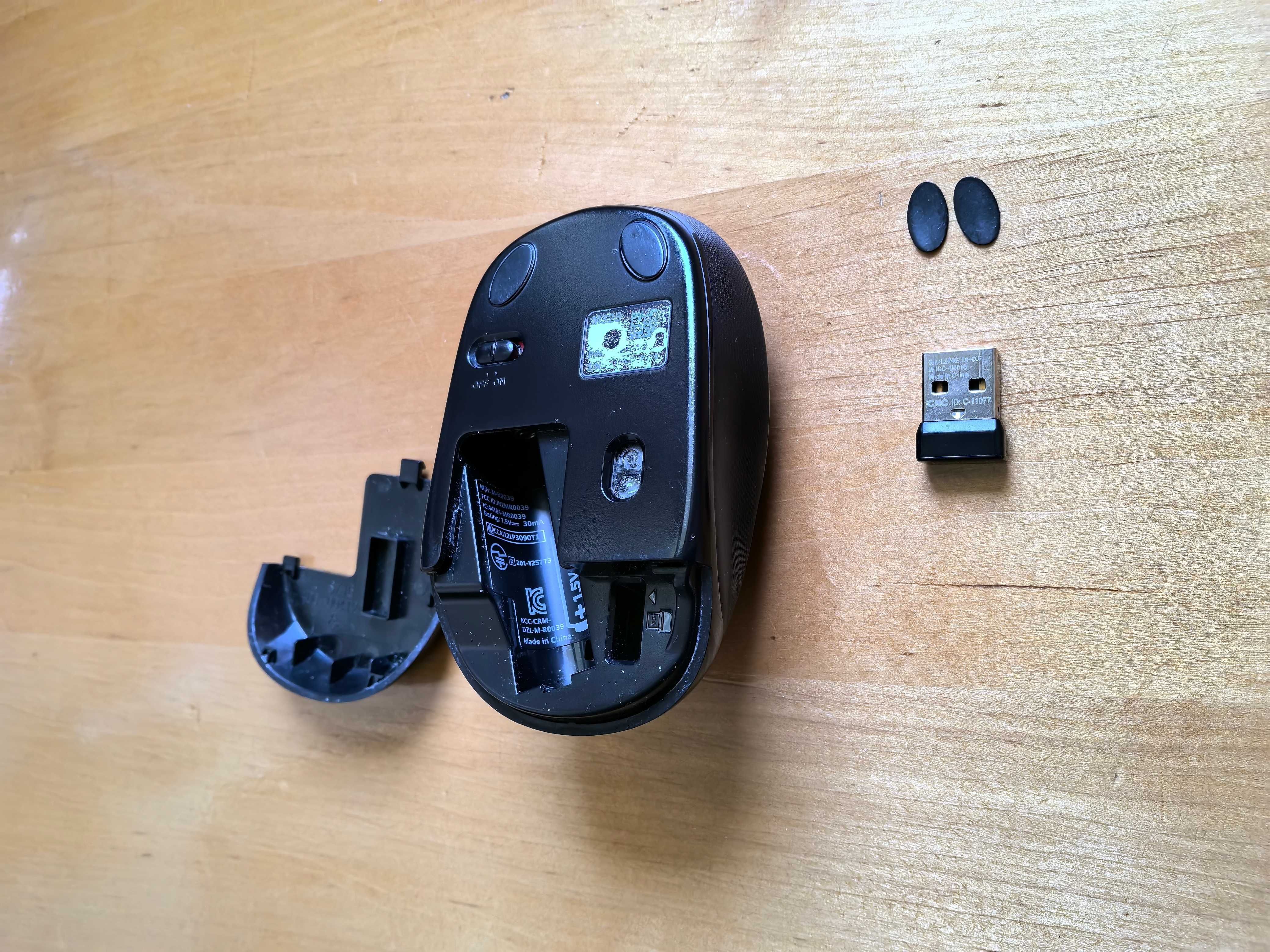 Logitech M325 czarna Oryginalna myszka Bluetooth