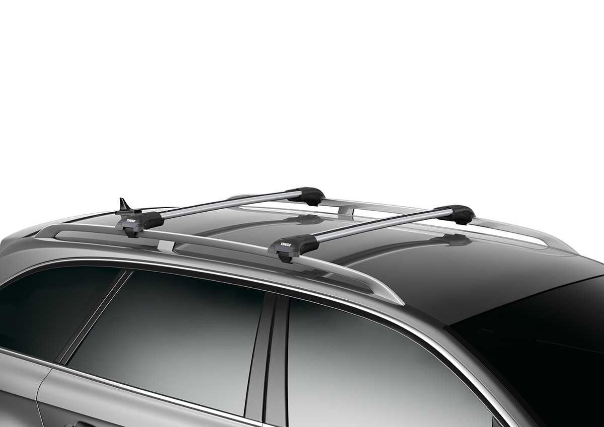 Thule 9583 Wingbar Edge Niski profil Cichy bagażnik na reling otwarty