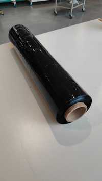 Folia Stretch czarna 3 kg XL Mocna Strecz Czarny folia do pakowania