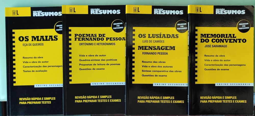 LIVROS Resumos Obras Literarias Secundario