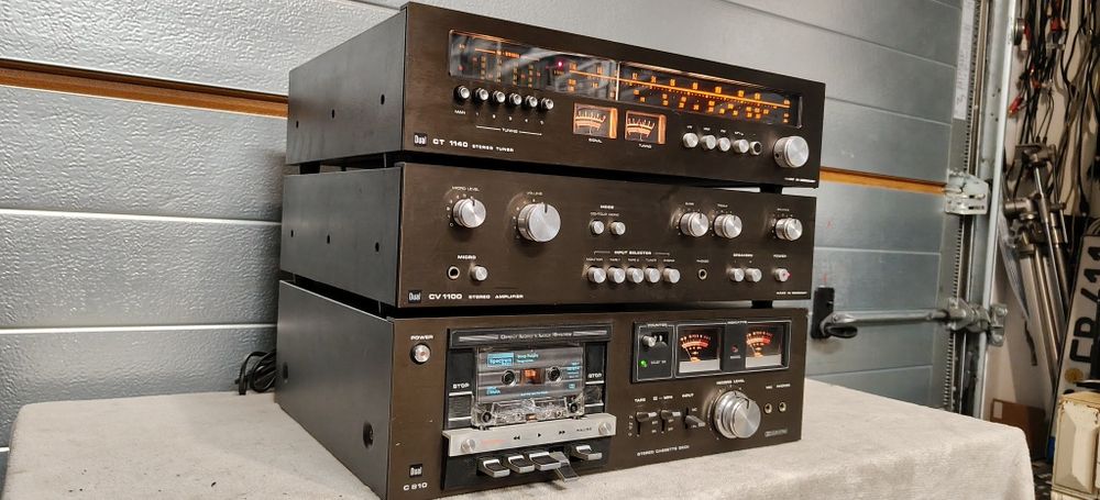 Wieża zestaw DUAL cv-1100. Stereo.Vintage