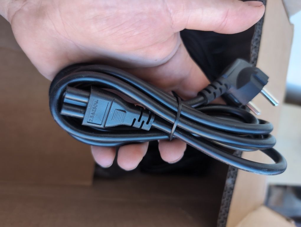 Кабель живлення, (мікімаус) 3pin, 220в Оригінал