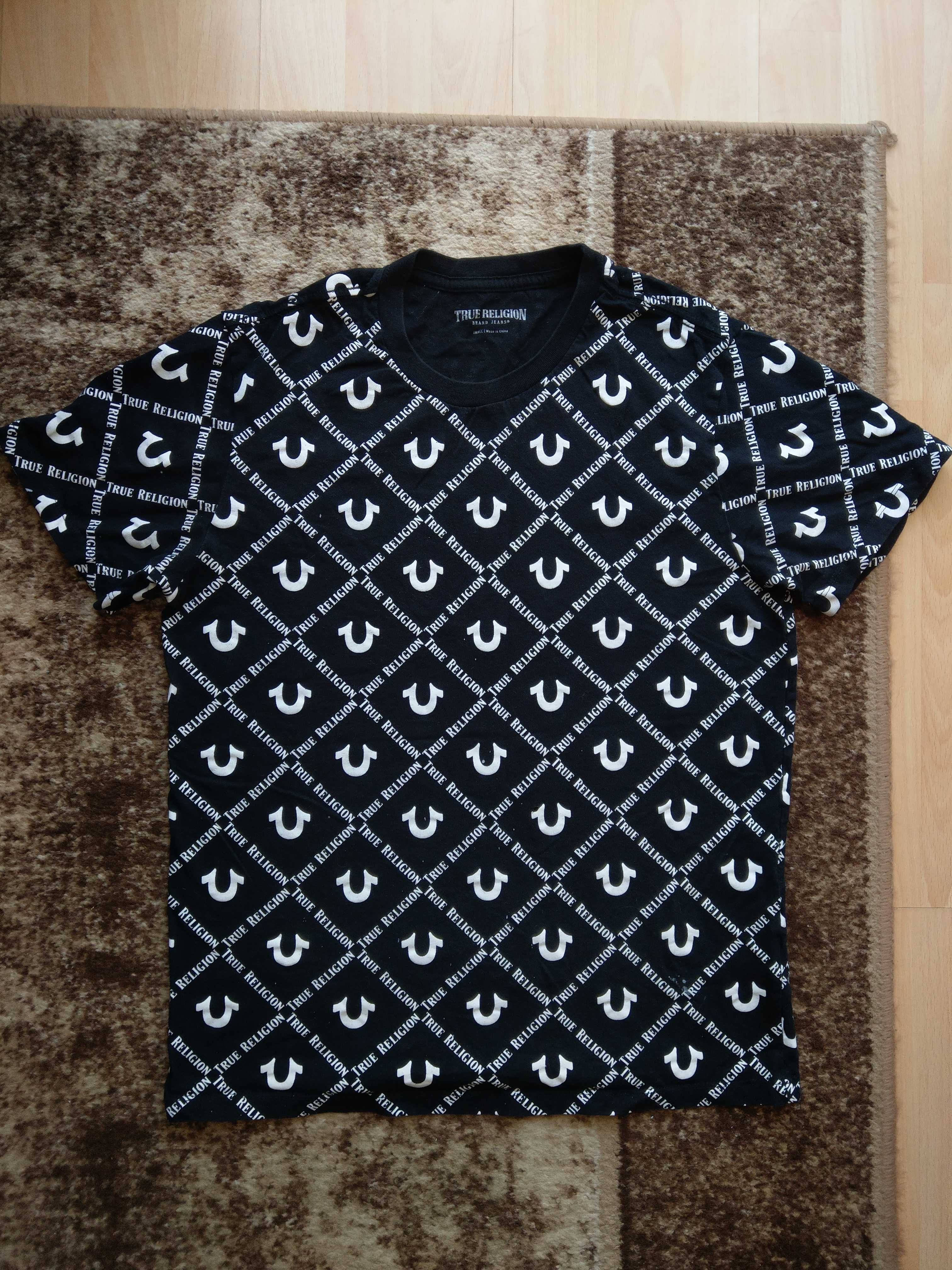 t-shirt True Religion monogram logo custom fit(unisex)