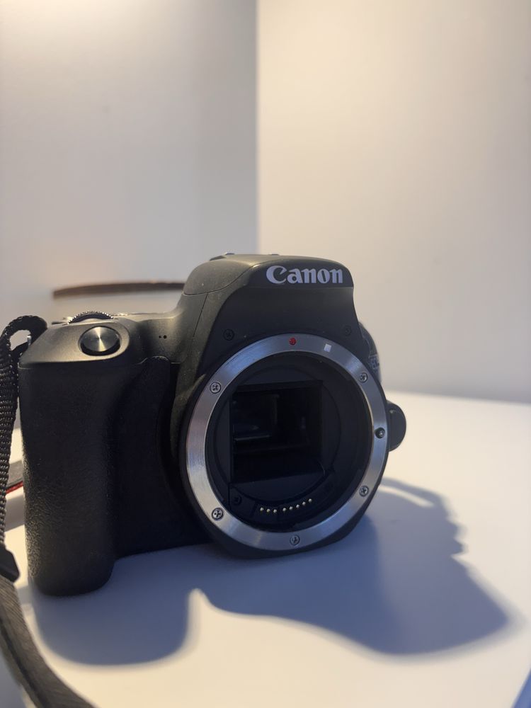 Canon eos200d + obiektyw + statyw