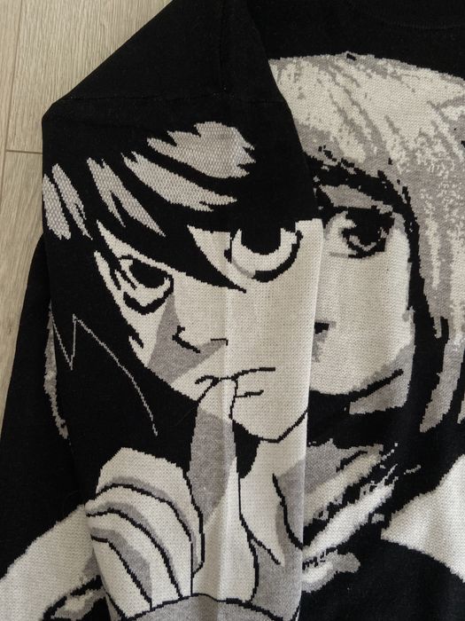 Кофта/світер по аніме зошит смерті з Міса та аниме тетрадь смерти