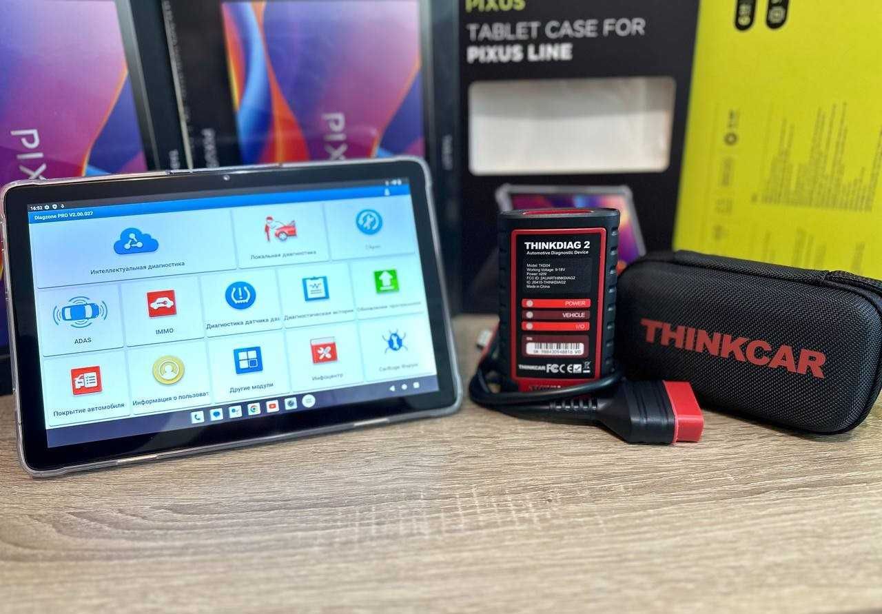 Планшет для Ediag, Thinkdiag, Diagzone Pixus Line LTE 10" 6/128+чохол