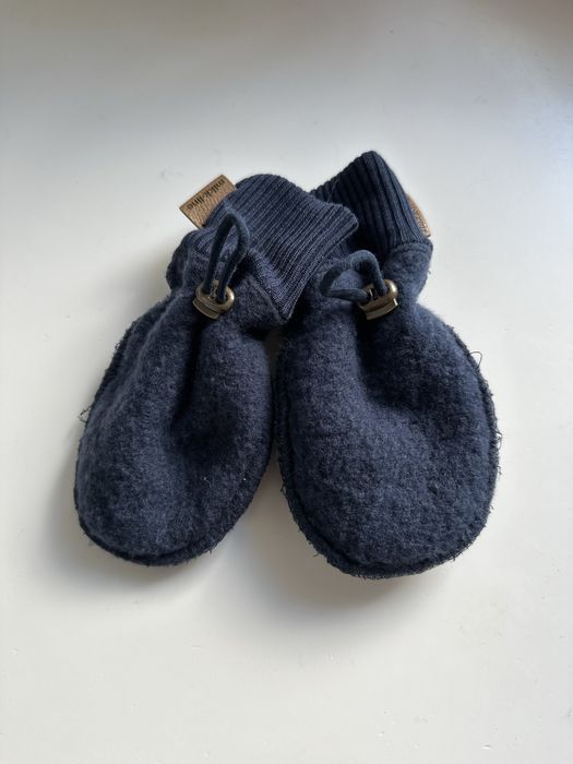 Kombinezon merino rękawiczki kominiarka buciki zestaw zimowy 80 cm