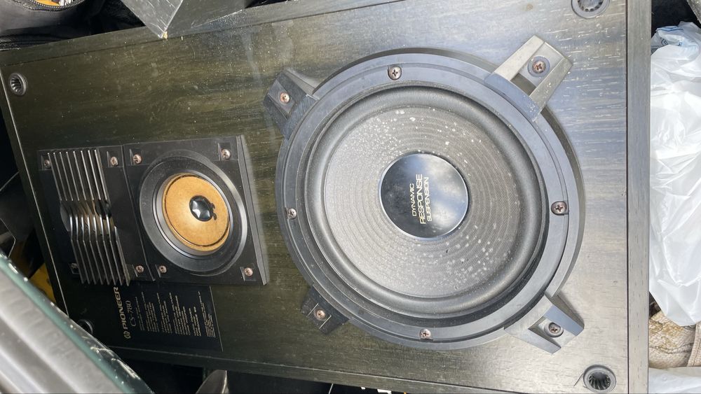Colunas Pioneer 8ohms