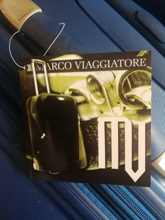 Walizka bardzo duża powiększana, Marco Viaggiatore, ABS, 4 koła.