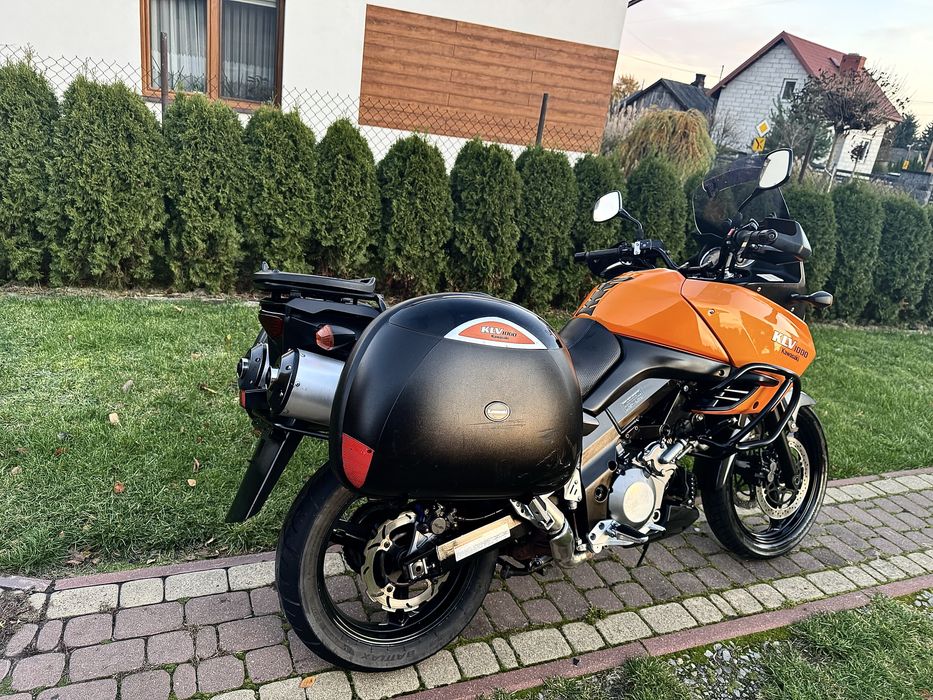 Kawaski KLV1000 jak DL1000 V-Strom