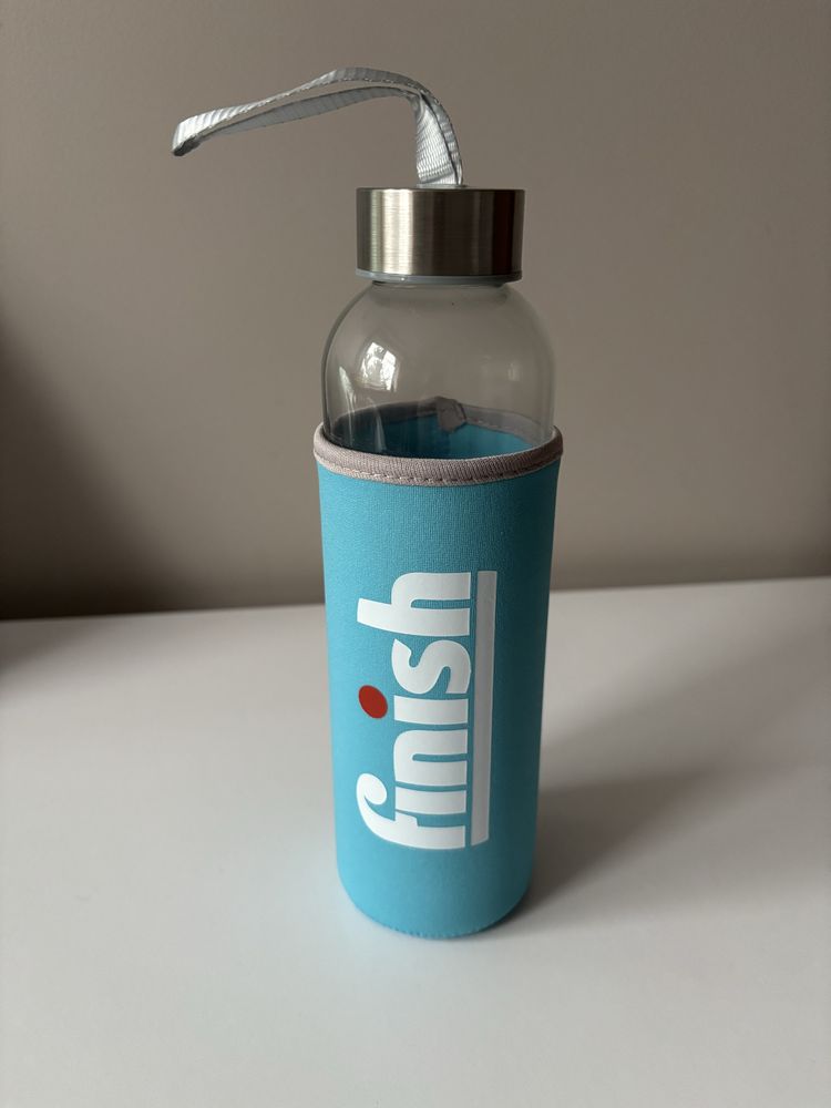Butelka szklana FINISH 500 ml , Bidon NOWA