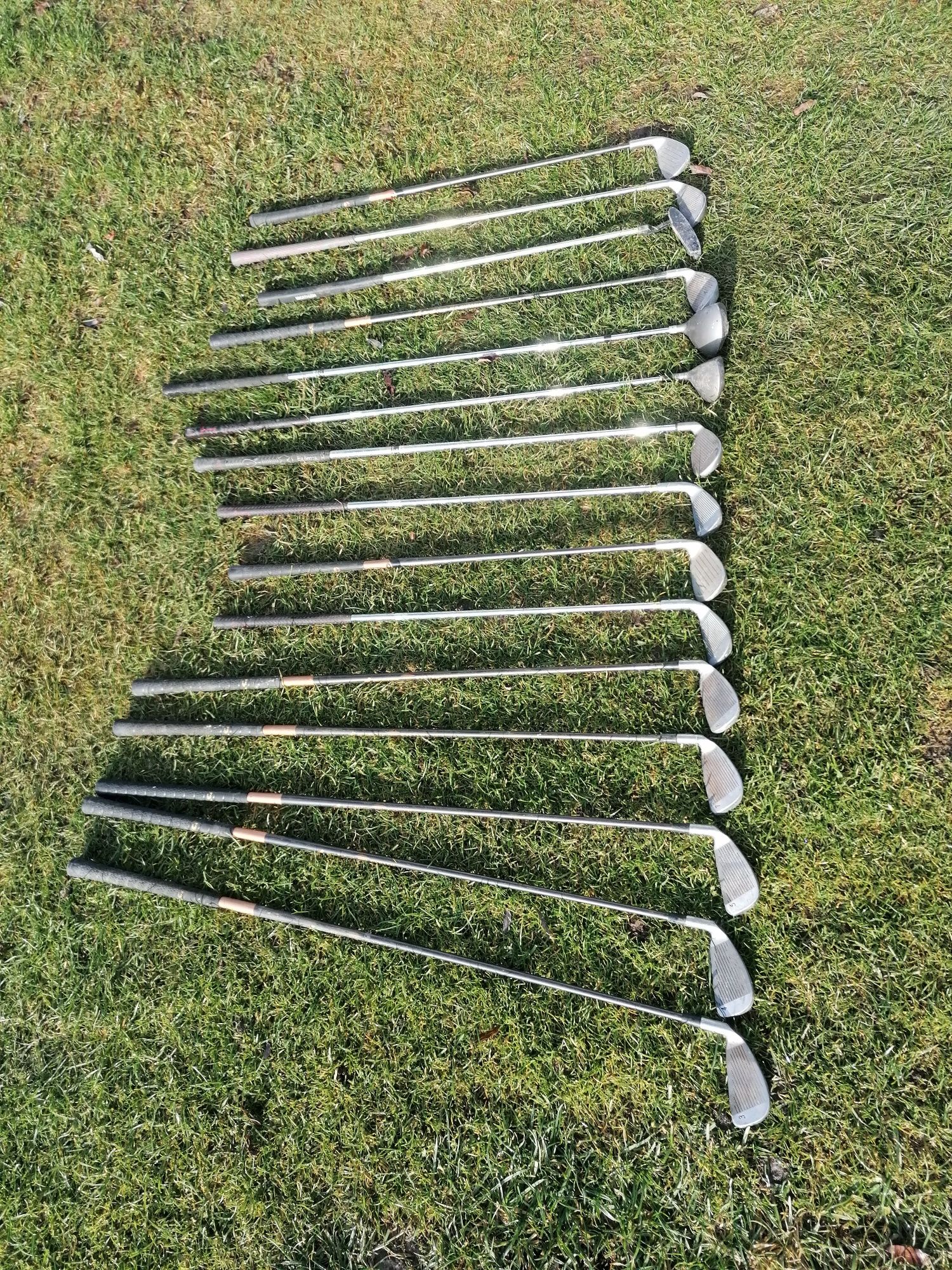 Kije golfowe 15 sztuk