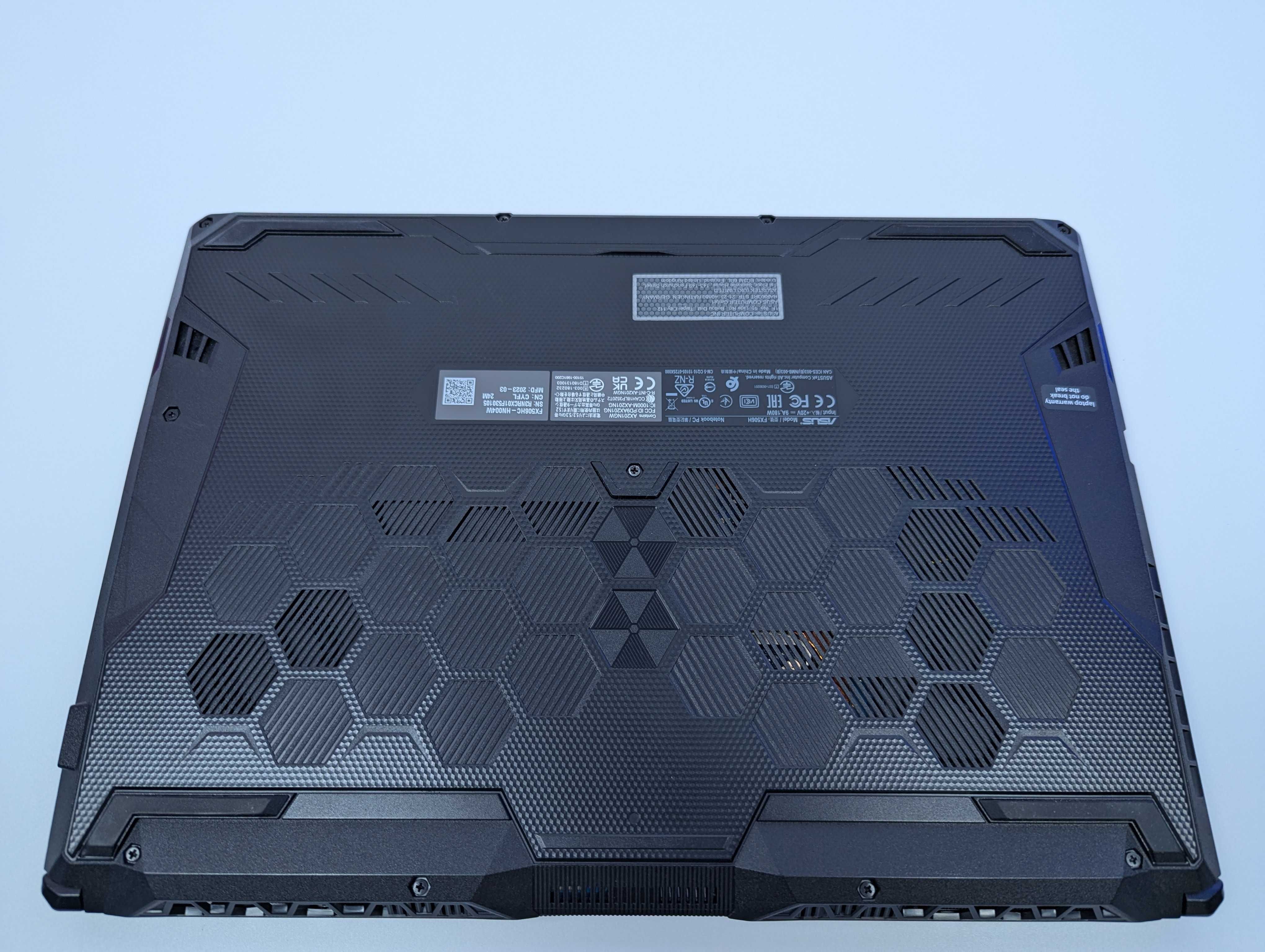 LAPTOP GAMINGOWY Asus TUF F15 NVidia GeForce Intel Core komputer