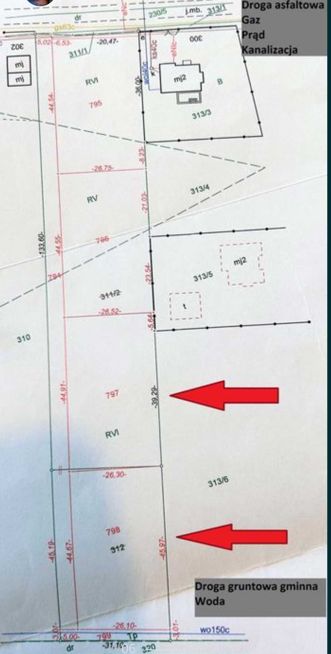 Działka budowlana Łazy obok Łukowa 1186m2
