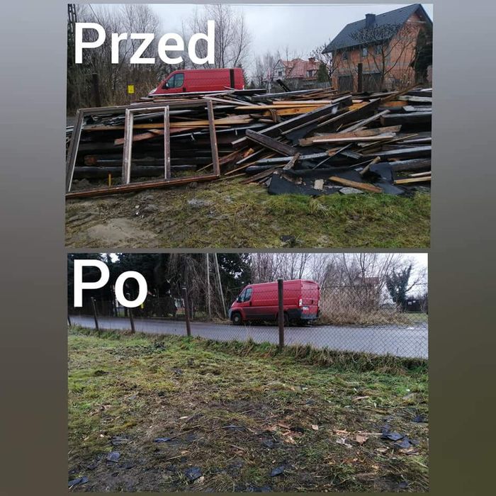 Wywóz gruzu , mebli , gałęzi , śmieci po budowlanych Utylizacja
