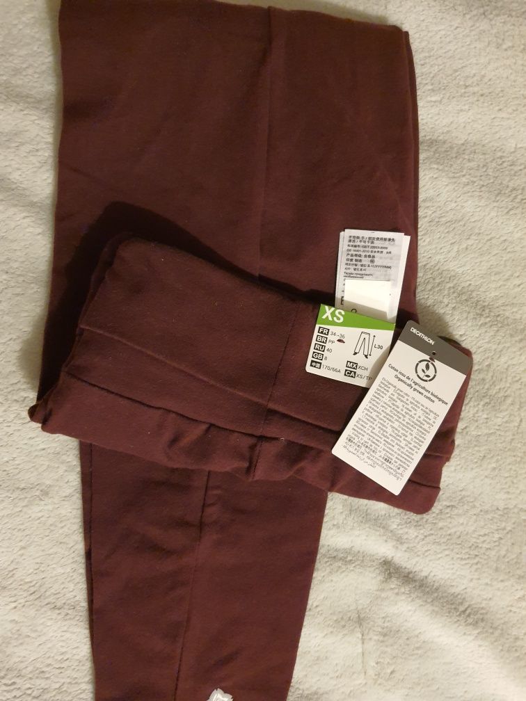 Legginsy do jogi damskie Kimjaly XS decathlon