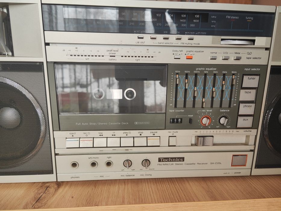 Magnetofon mini wieża Technics SA-C05L