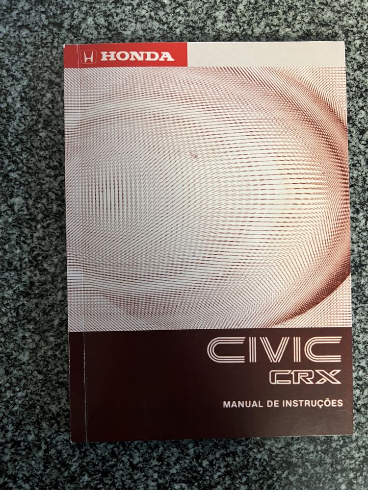 Manual honda crx i16 vtec