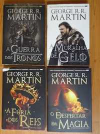 A Guerra dos Tronos de George R. R. Martin - 2 Volumes