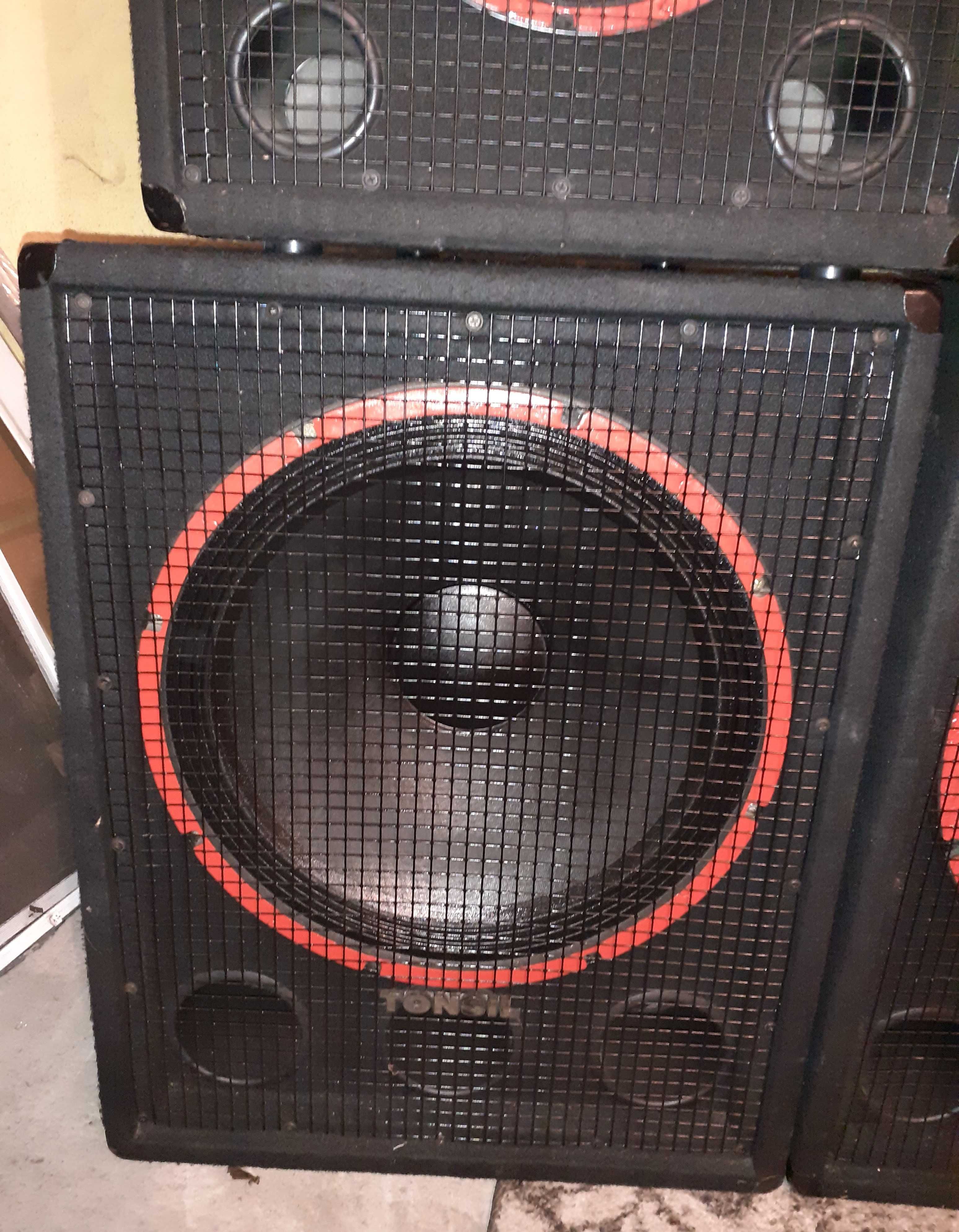 Nagłośnienie: zestaw Eminence & Tonsil 3200 W RMS - wyprzedaż