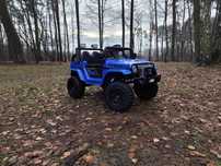 Auto Na Akumulator Jeep 4x4 Dla Dziecka - Pilot - Miękkie koła