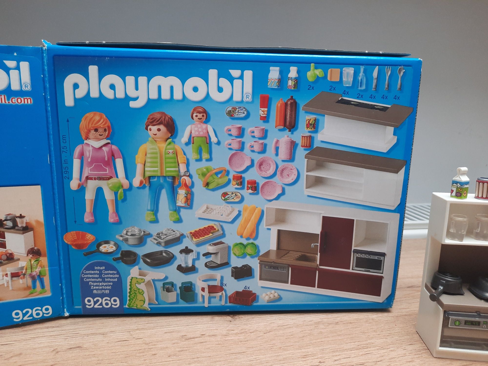 Playmobil 9269, kompletny zestaw playmobil, City Life, kuchnia