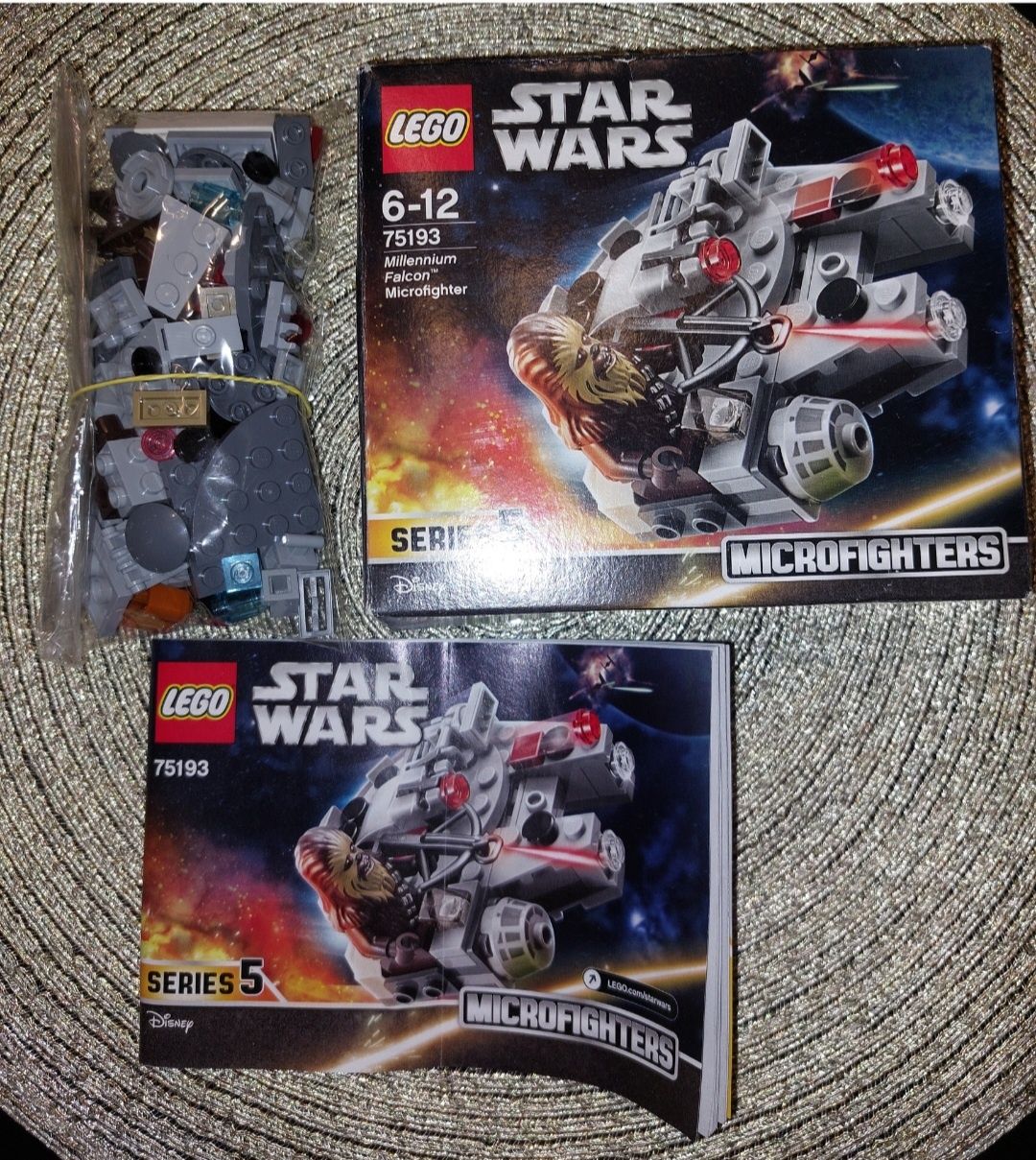 Klocki Lego Star Wars 75193 Sokół Millennium wiek 6-12