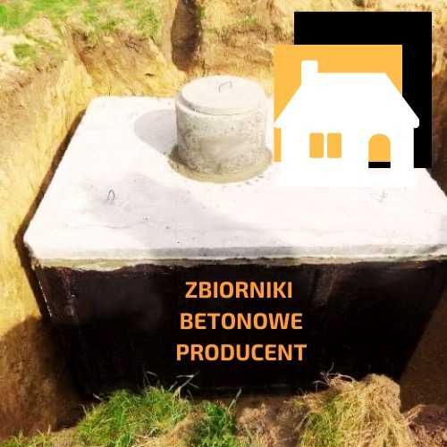 Szamba betonowe szambo w 100% wytrzymałe zbiornik betonowy 5m3 EKO