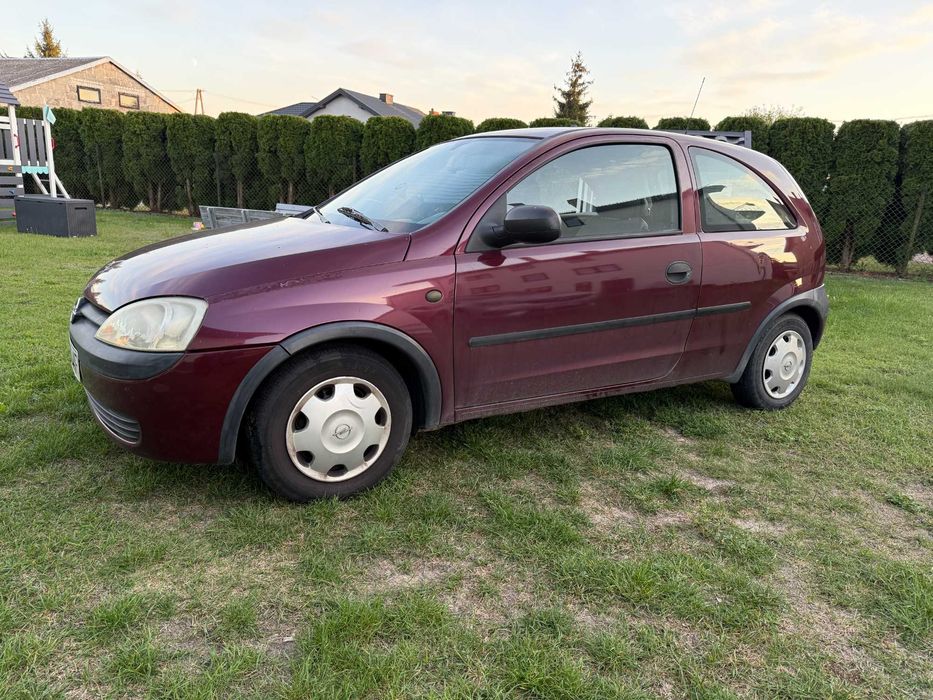 Opel Corsa C 1.2 benzyna, dużo nowych części, okazja, ekonomiczne auto