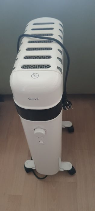 Irradiador Sem Óleo Qilive Q.6117 Com Temporizador 1500w