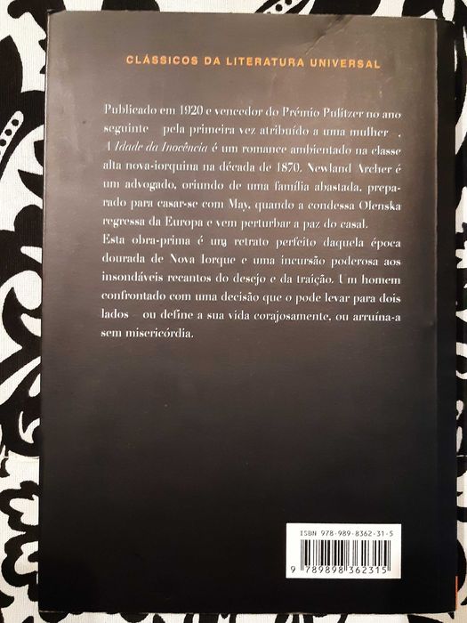 A idade da inocência / WHARTON, E. [Portes Incluídos]