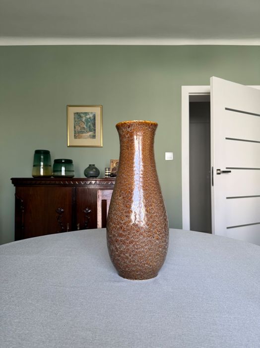 Sygnowany wazon z lat 70  z Zakładów Porcelitu w Pruszkowie