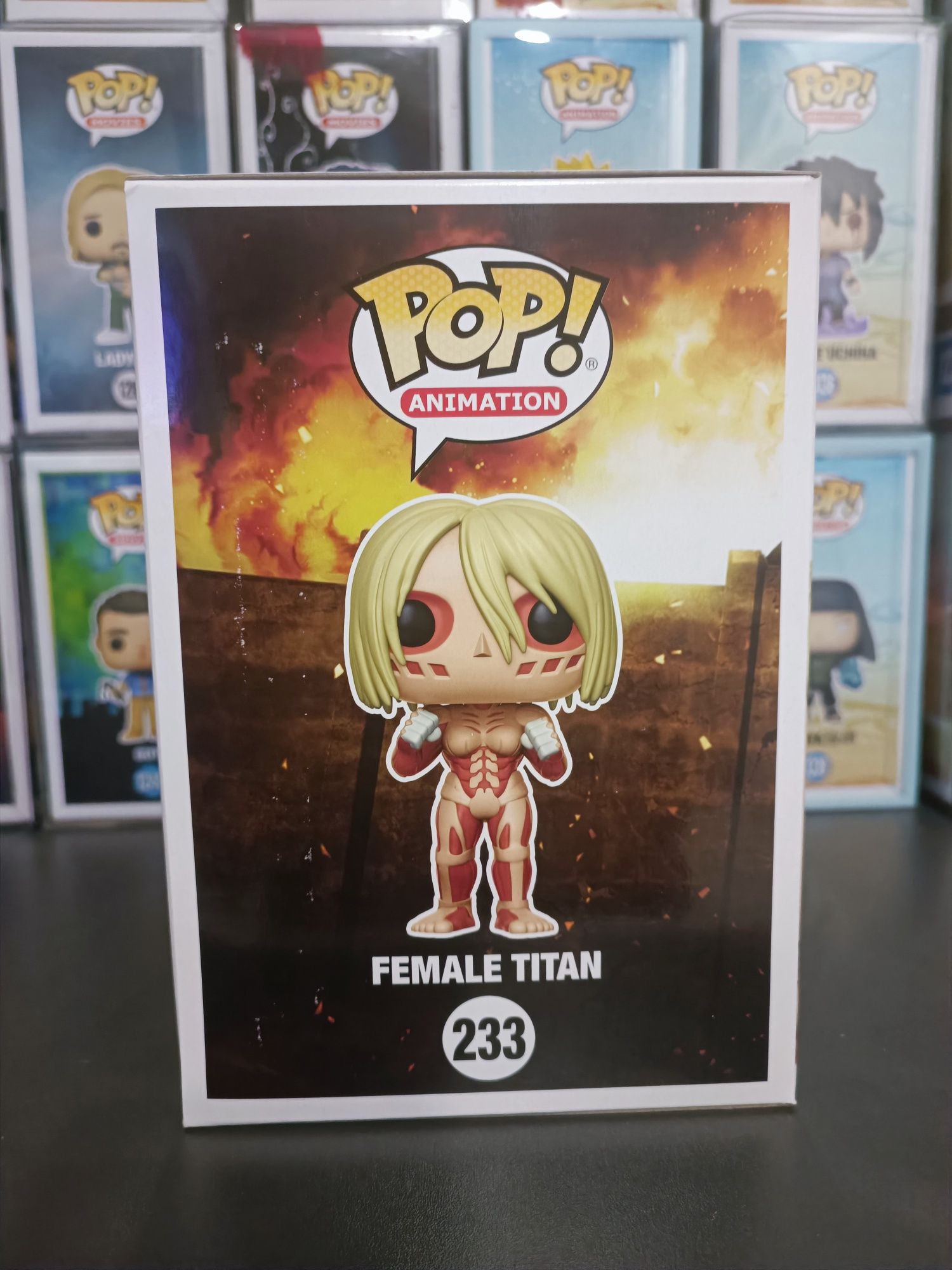 Funko Pop Attack on Titan Female Titan 233 Glow