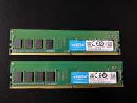 Продам оперативную память 2 x Сrucial 4Gb DDR4-2400