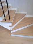 Schody drewniane na beton